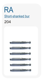 Short-shanked bur